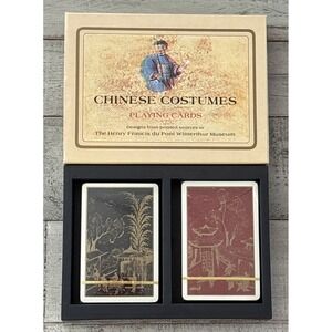 Winterthur Chinese‎ Costumes Playing Cards 1984